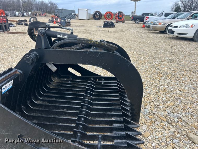 image for item FC5330 Prime Attachments skid steer root grapple bucket