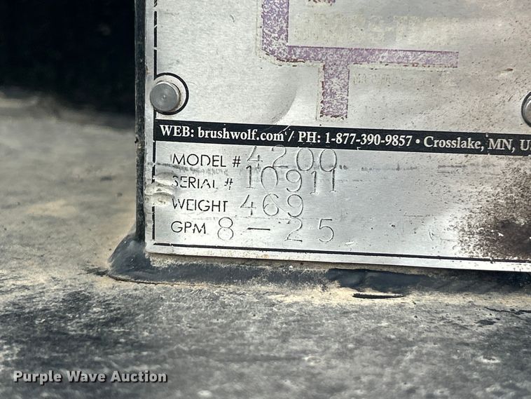 image for item FC5331 Cross Tech 4200 skid steer auger bucket