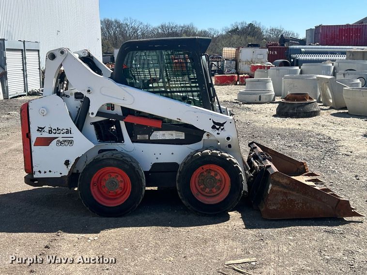 image for item FC5358 2018 Bobcat S570 skid steer loader