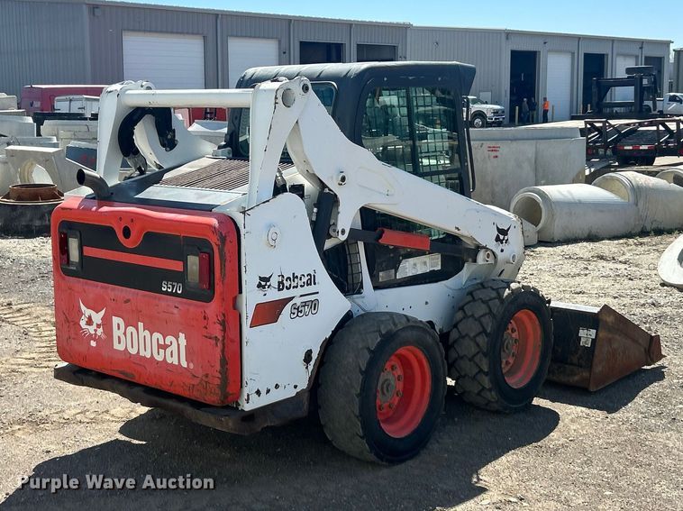 image for item FC5358 2018 Bobcat S570 skid steer loader