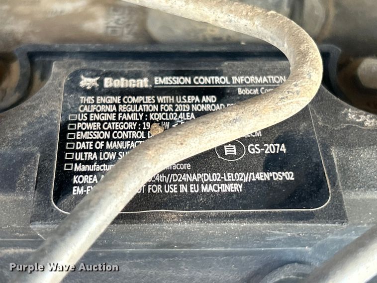 image for item FC5358 2018 Bobcat S570 skid steer loader