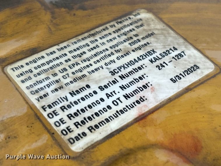 image for item FC5368 2004 Ford F750 Super Duty dump truck