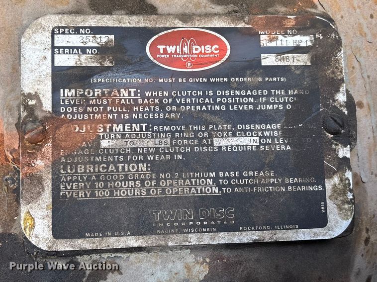 image for item FC5544 1975 FMC 75T-080 convertible