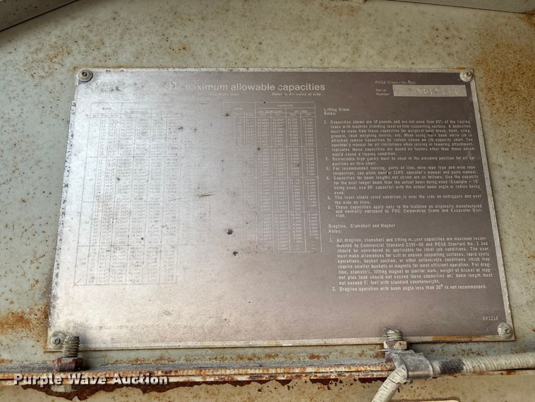 image for item FC5544 1975 FMC 75T-080 convertible