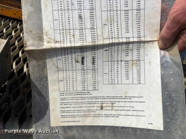 image for item FC5550 1966 American 5299 crane