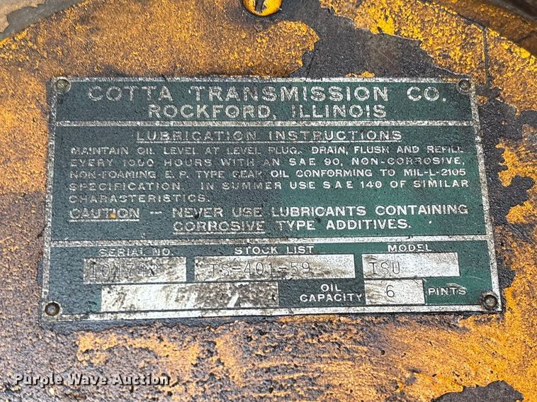 image for item FC5550 1966 American 5299 crane