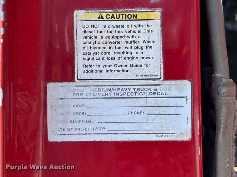 image for item FC5558 1995 Ford LT9000 dump truck