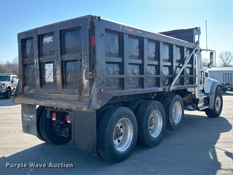 image for item FC5566 2018 Mack GU713 dump truck