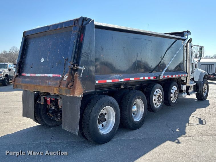 image for item FC5567 2018 Mack GU713 dump truck