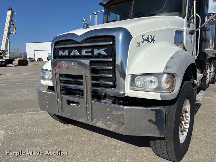 image for item FC5567 2018 Mack GU713 dump truck