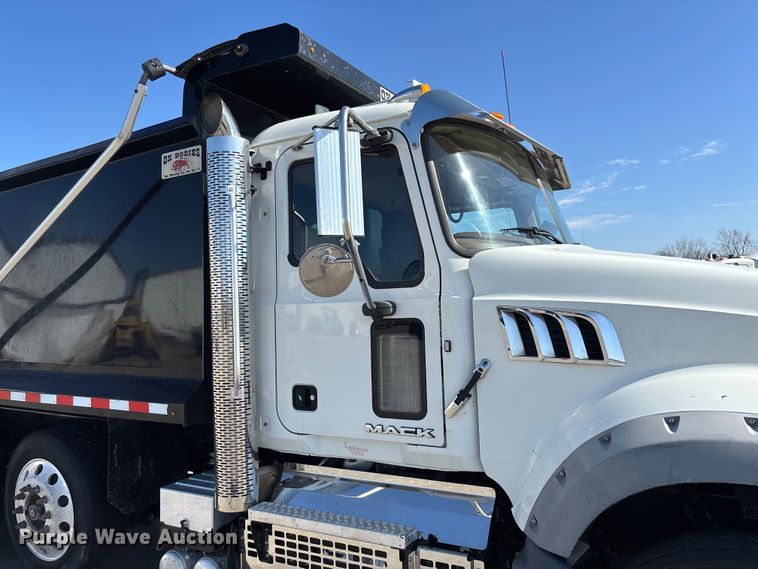 image for item FC5567 2018 Mack GU713 dump truck