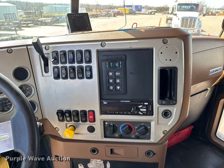 image for item FC5567 2018 Mack GU713 dump truck