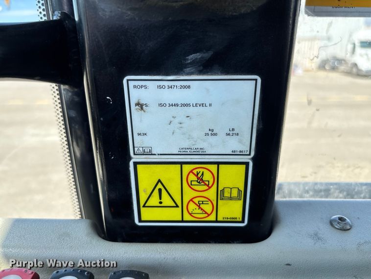 image for item FC5570 2018 Caterpillar 963K track loader