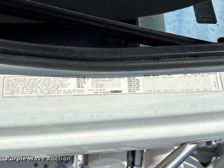 image for item FG0198 2011 Freightliner M2 bucket truck