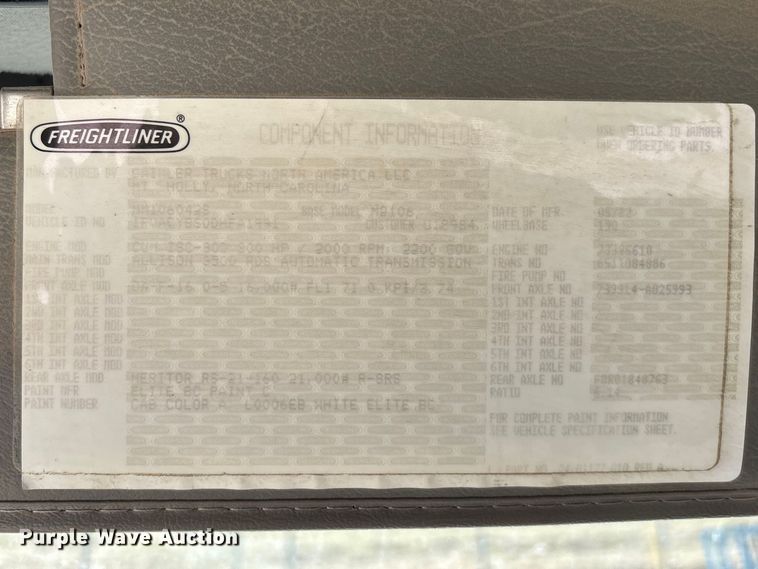 image for item FG0199 2013 Freightliner M2 bucket truck