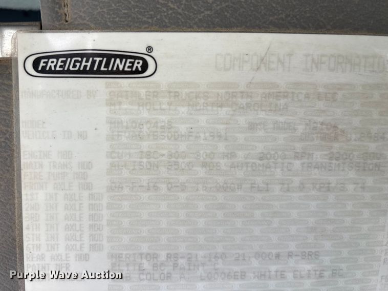 image for item FG0199 2013 Freightliner M2 bucket truck