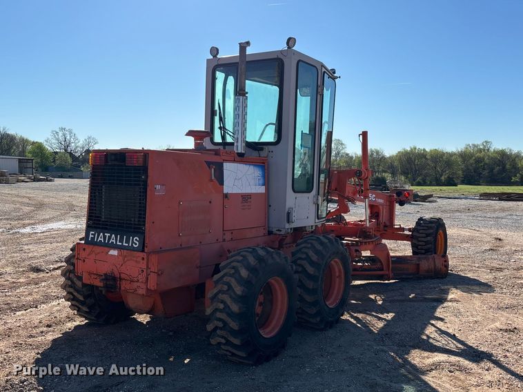image for item FG0222 1998 Fiat Allis FG65C motor grader