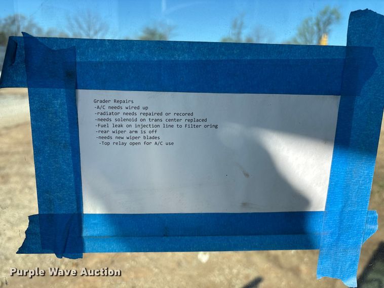 image for item FG0222 1998 Fiat Allis FG65C motor grader