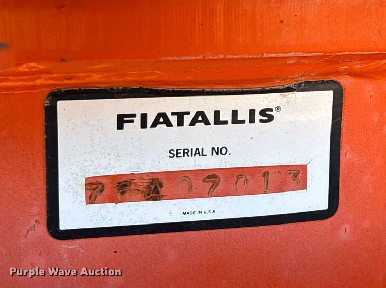 image for item FG0222 1998 Fiat Allis FG65C motor grader