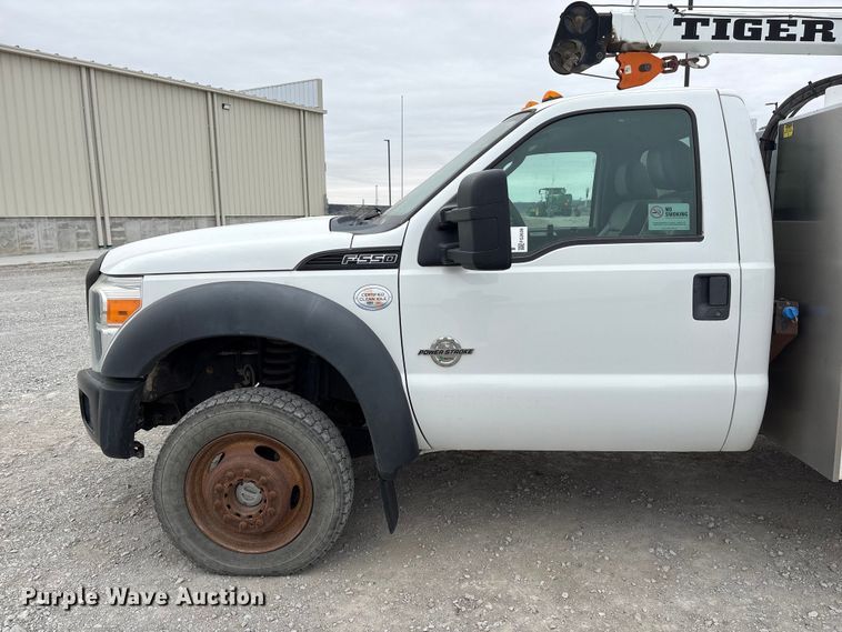 image for item FG2636 2011 Ford F550 Super Duty utility / service truck
