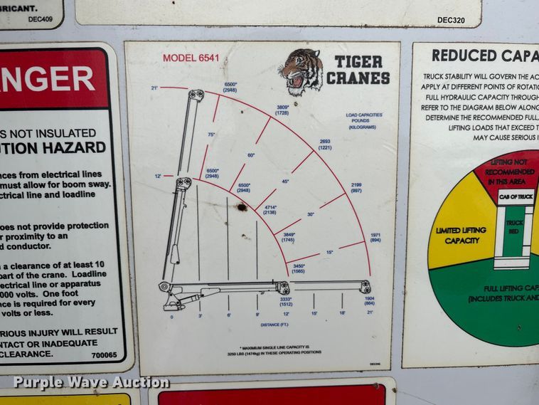 image for item FG2636 2011 Ford F550 Super Duty utility / service truck