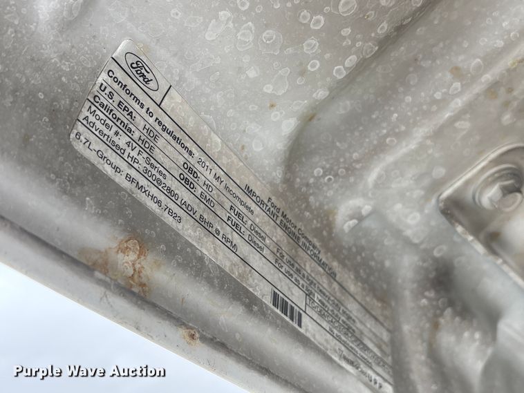 image for item FG2636 2011 Ford F550 Super Duty utility / service truck