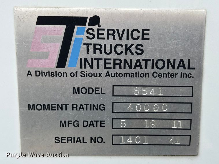 image for item FG2636 2011 Ford F550 Super Duty utility / service truck