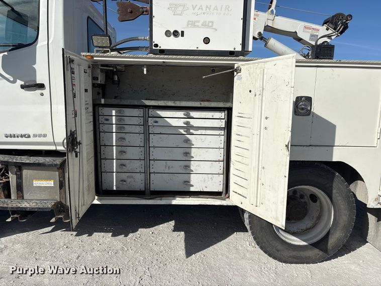 image for item FG2814 2016 Hino 268 utility / service truck