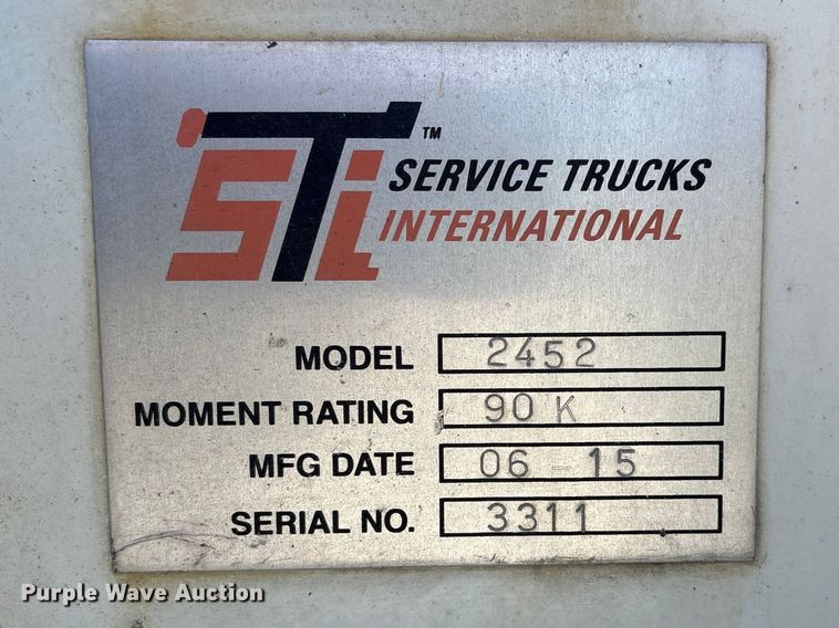 image for item FG2814 2016 Hino 268 utility / service truck