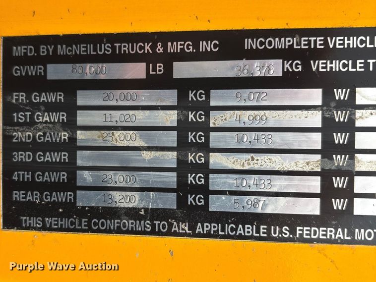 image for item FG2824 1999 Sterling L9511 ready mix truck