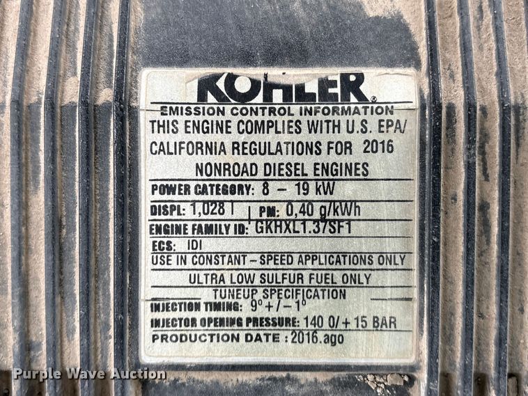 image for item FG2833 2017 Terex RL4 light plant