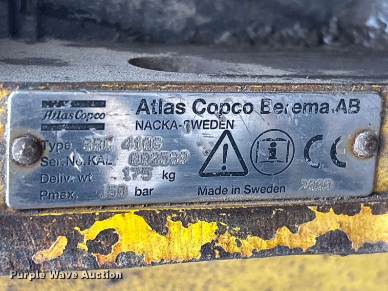 image for item FG2834 2014 B&D Fabricators SBC-410 skid steer breaker