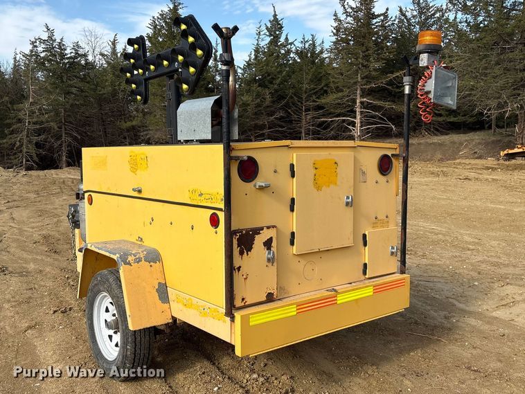 image for item FG2873 1999 Vermac F-101KP manhole support trailer