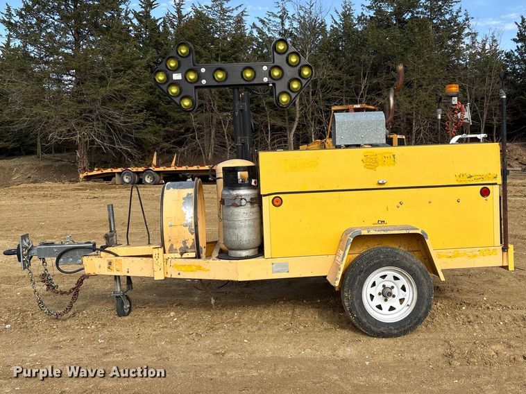 image for item FG2873 1999 Vermac F-101KP manhole support trailer