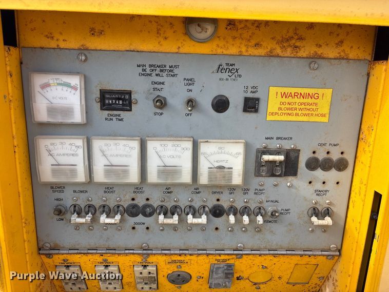 image for item FG2873 1999 Vermac F-101KP manhole support trailer