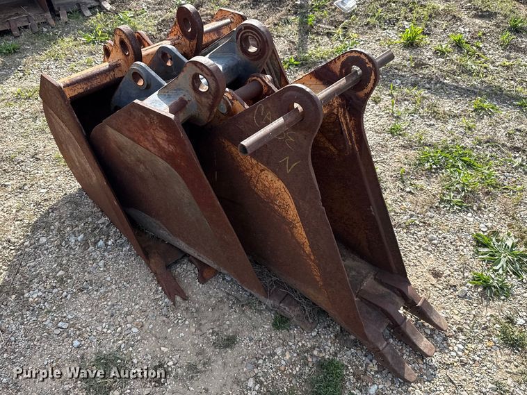 image for item FH6540 (3) backhoe buckets