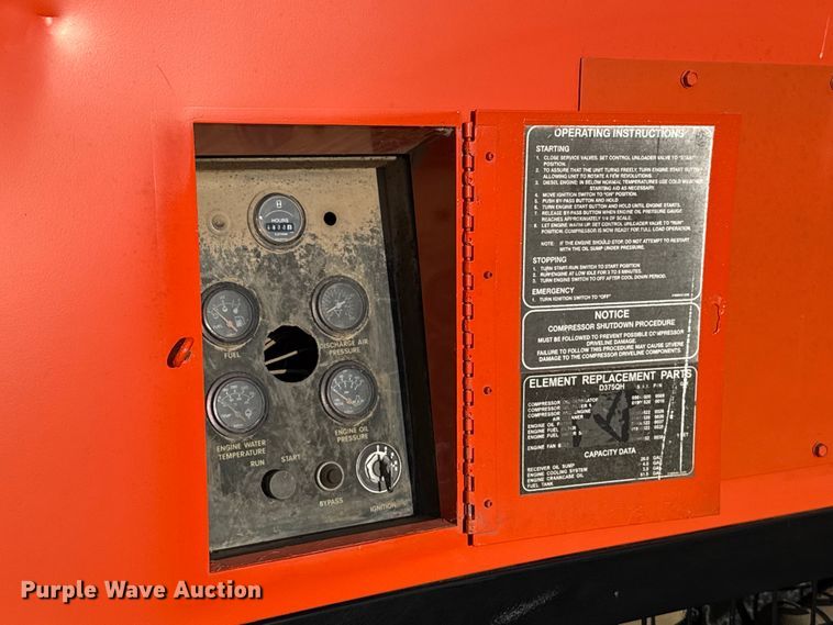 image for item FH6595 Sullivan Industries D3750H60 air compressor