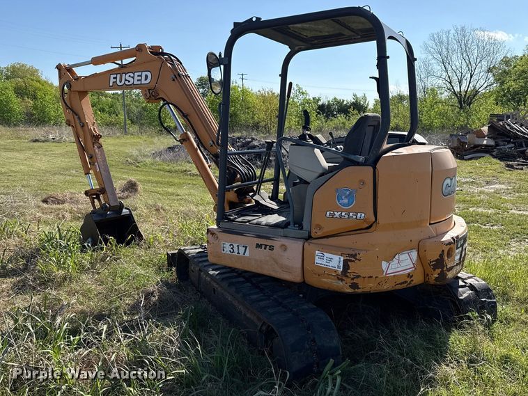 image for item FH6597 2015 Case CX55B mini excavator