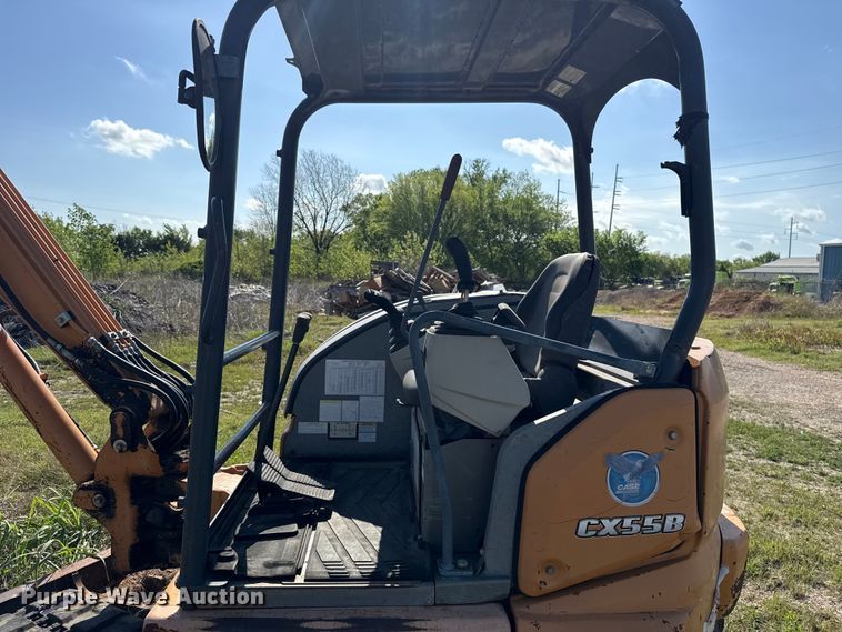 image for item FH6597 2015 Case CX55B mini excavator