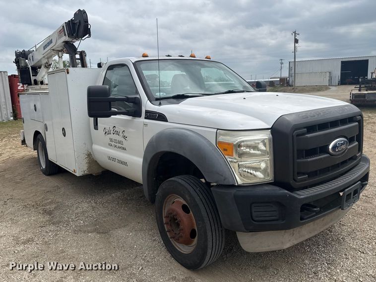 image for item FH6598 2011 Ford F550 Super Duty utility / service truck