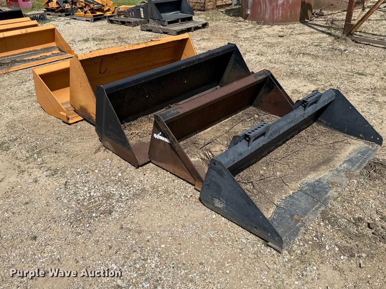image for item FH6603 (5) skid steer buckets