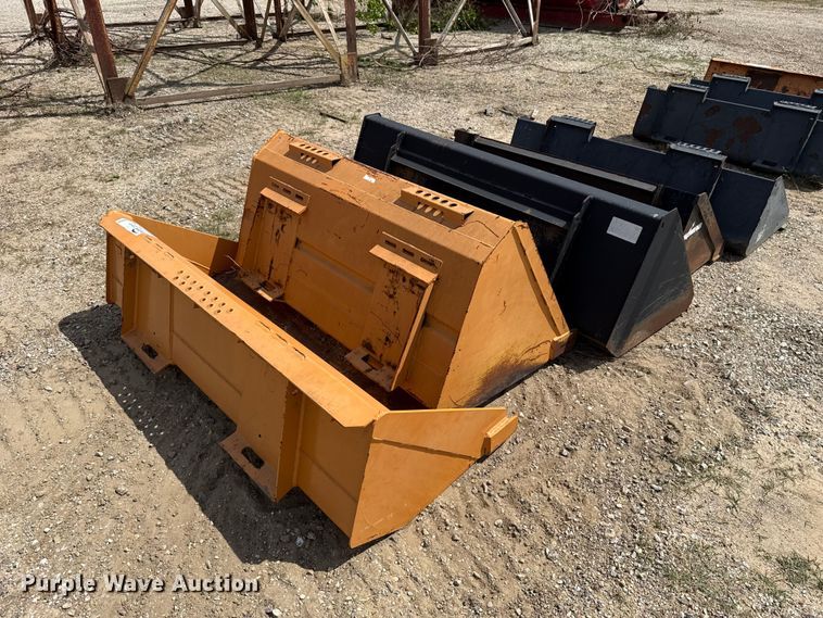 image for item FH6603 (5) skid steer buckets