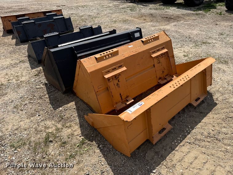 image for item FH6603 (5) skid steer buckets