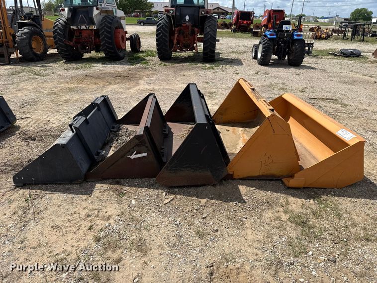 image for item FH6603 (5) skid steer buckets