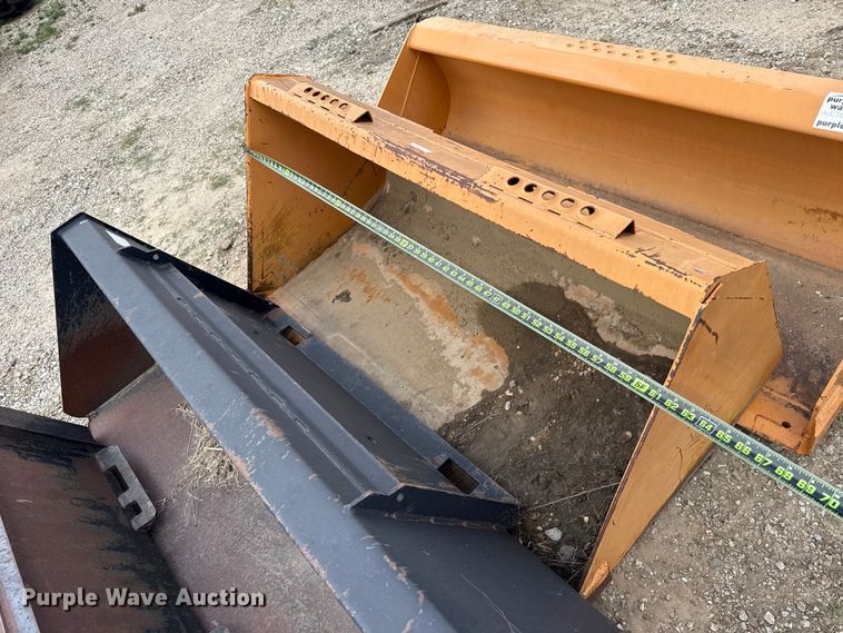 image for item FH6603 (5) skid steer buckets