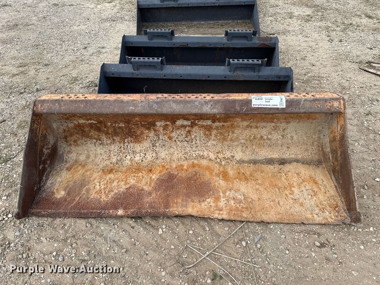 image for item FH6612 (4) skid steer buckets