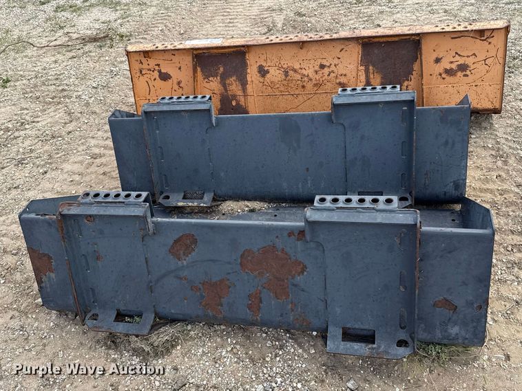 image for item FH6612 (4) skid steer buckets