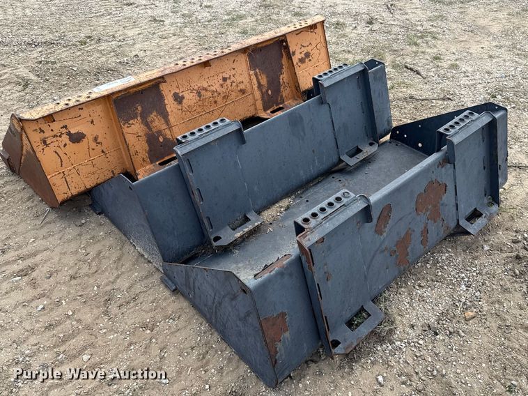 image for item FH6612 (4) skid steer buckets