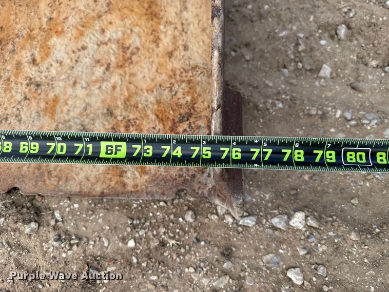 image for item FH6612 (4) skid steer buckets