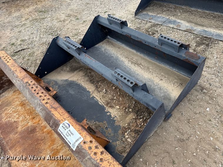 image for item FH6612 (4) skid steer buckets